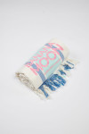 Fouta rayée rose WIillian Marbella