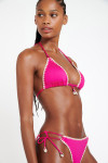 NUCOAVORA ETHNICHIC fucshia bikini