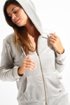 Chaqueta de terciopelo gris FRESCO SEALAKE