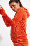 Chaqueta de terciopelo naranja FRESCO SEALAKE