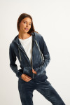 Veste velours bleu FRESCO SEALAKE