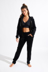 KEENAN SEALAKE black velvet trousers