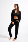 KEENAN SEALAKE black velvet trousers