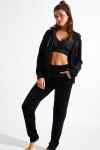 KEENAN SEALAKE black velvet trousers