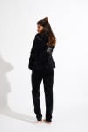 KEENAN SEALAKE black velvet trousers