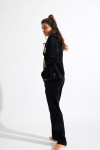 KEENAN SEALAKE black velvet trousers