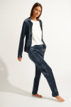 Pantalon en velours bleu KEENAN SEALAKE