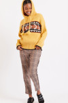 Ryan Cotaya yellow zip-up sweatshirt