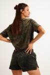 SCOTTY SEALAKE khaki velvet shorts