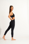 Leggings sportivi neri EAGLE WELLNESS