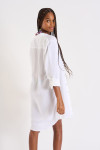 Gasted Suntrip white shirt dress