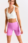 Short cycliste rose PAMA WELLNESS