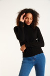 FROOZEN FREELANCE women's black sweater