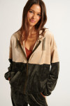 MYERS JETLAKE two-tone zip jacket