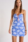 Vestido de playa corto azul Arya Islandgirl