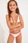 M BUNNY MAXIDAISY girl's ecru two-piece swimsuit