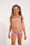 Costume da bagno 2 pezzi da bambina M LULLU FLAMINGO