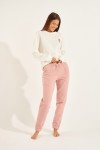 COZY MODELO pink jogging trousers