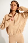 TELLA GINSKY beige sweatshirt