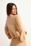 TELLA GINSKY beige sweatshirt