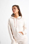 BROOKS BAYJOY cream sweatshirt