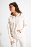 BROOKS BAYJOY cream sweatshirt