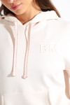 BROOKS BAYJOY cream sweatshirt