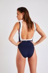 KATE UNIT navy blue one piece swimsuit