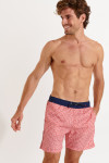 Men's MANLY BRADLEE red swim shorts