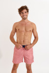 Men's MANLY BRADLEE red swim shorts