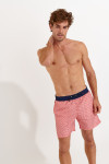 Men's MANLY BRADLEE red swim shorts