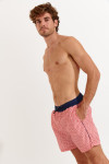 Men's MANLY BRADLEE red swim shorts