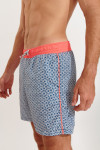 Short de bain homme à motifs bleu MANLY BRADLEE