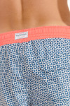 Short de bain homme à motifs bleu MANLY BRADLEE