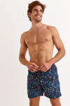 Men's MANLY KURUMBA blue print swim shorts