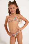 Maillot de bain 2 pièces fillette fleuri ARIELA DAISYDREAM