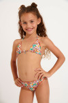 Maillot de bain 2 pièces fillette fleuri ARIELA DAISYDREAM