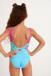 Girls' BALOO LOVELY coloured swimsuit