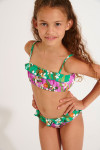 Girls' TATI KELEPOA floral bikini