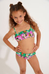 Girls' TATI KELEPOA floral bikini