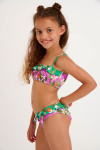 Girls' TATI KELEPOA floral bikini