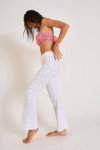 NAOLIA MAXIDAISY white crochet beach trousers