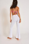 NAOLIA MAXIDAISY white crochet beach trousers