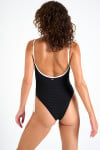 ROUKIE MIRAMAR black one-piece swimsuit