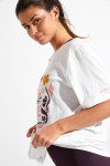 Acelo Driftwood white t-shirt