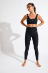 Legging de sport noir WELLBLISS AETO