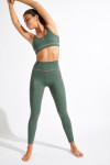 Khaki sportlegging WELLNESS AETO