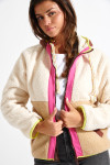 Chaqueta de rizo cruda EAGLECREST ALIMI