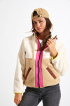 Chaqueta de rizo cruda EAGLECREST ALIMI