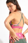 Reggiseno sportivo Kaki WLLSHINE BOWS